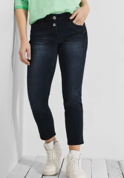Loose Fit Jeans In 7/8