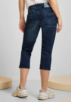 Loose Fit Jeans In 3/4-Lange
