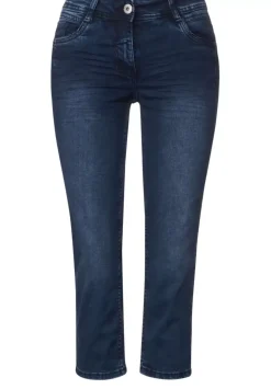 Loose Fit Jeans In 3/4-Lange