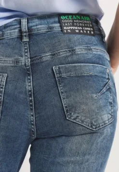 Loose Fit Jeans In 3/4-Lange