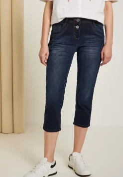 Loose Fit Jeans In 3/4-Lange