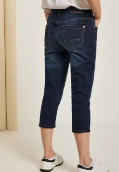 Loose Fit Jeans In 3/4-Lange