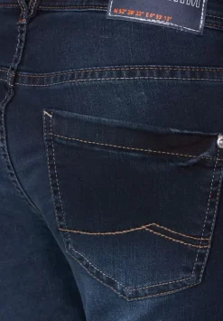 Loose Fit Jeans In 3/4-Lange