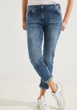 Loose Fit Jeans In 3/4-Lange