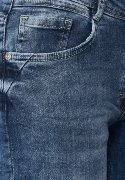 Loose Fit Jeans In 3/4-Lange