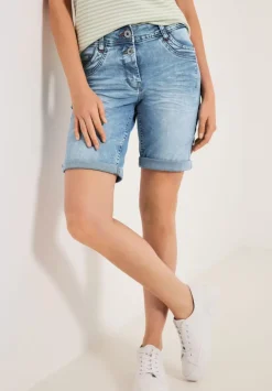 Loose Fit Jeansshorts