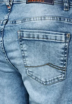 Loose Fit Jeansshorts