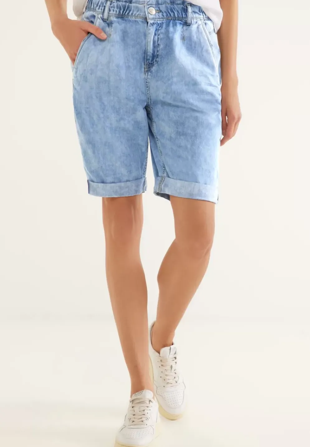 Loose Fit Jeansshorts