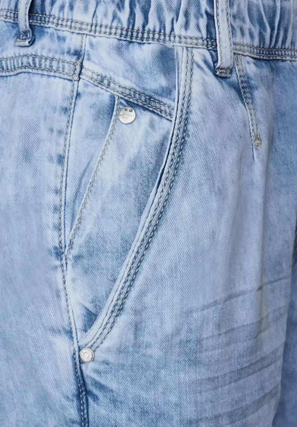 Loose Fit Jeansshorts