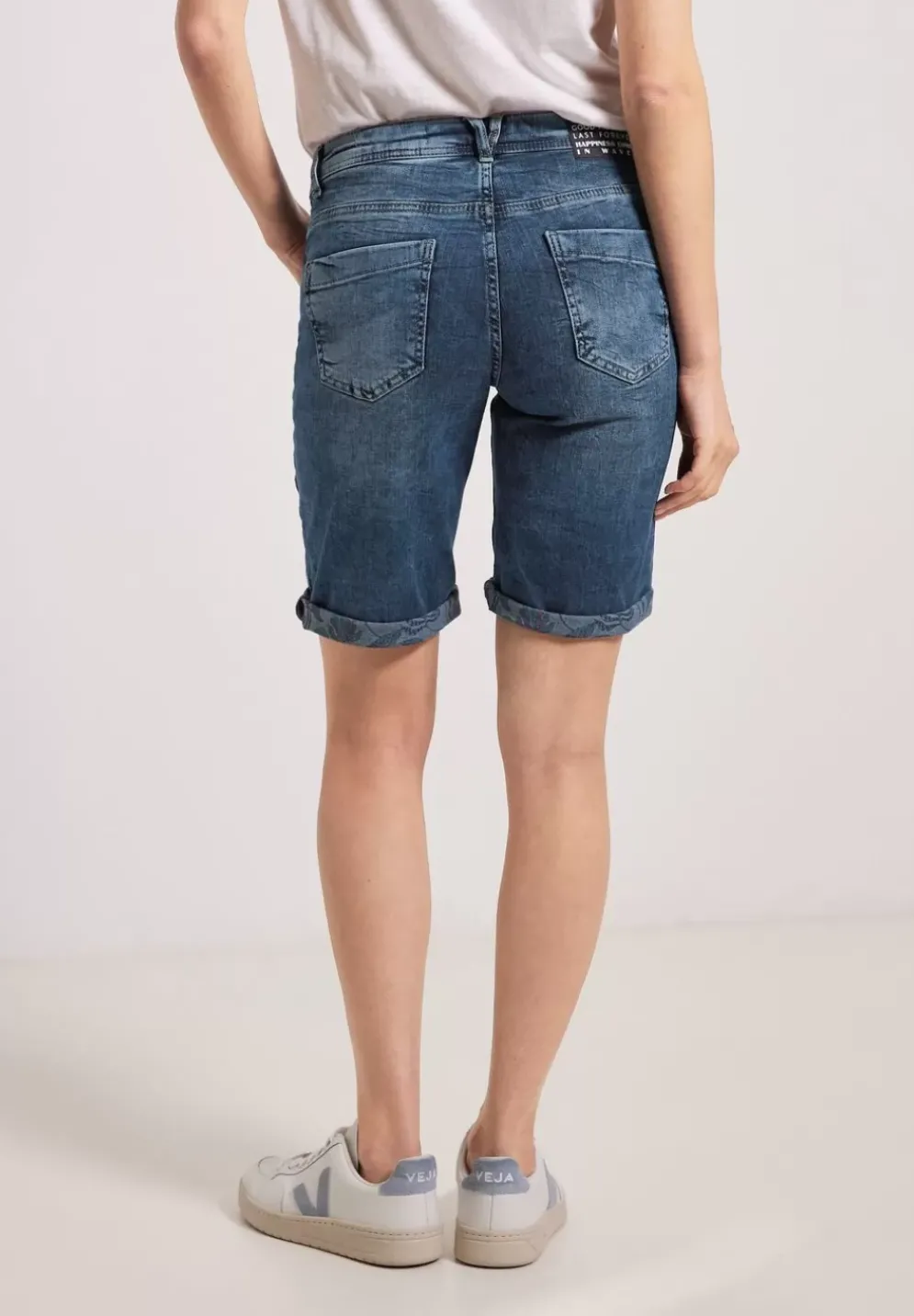 Loose Fit Jeansshorts