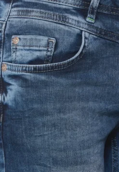 Loose Fit Jeansshorts