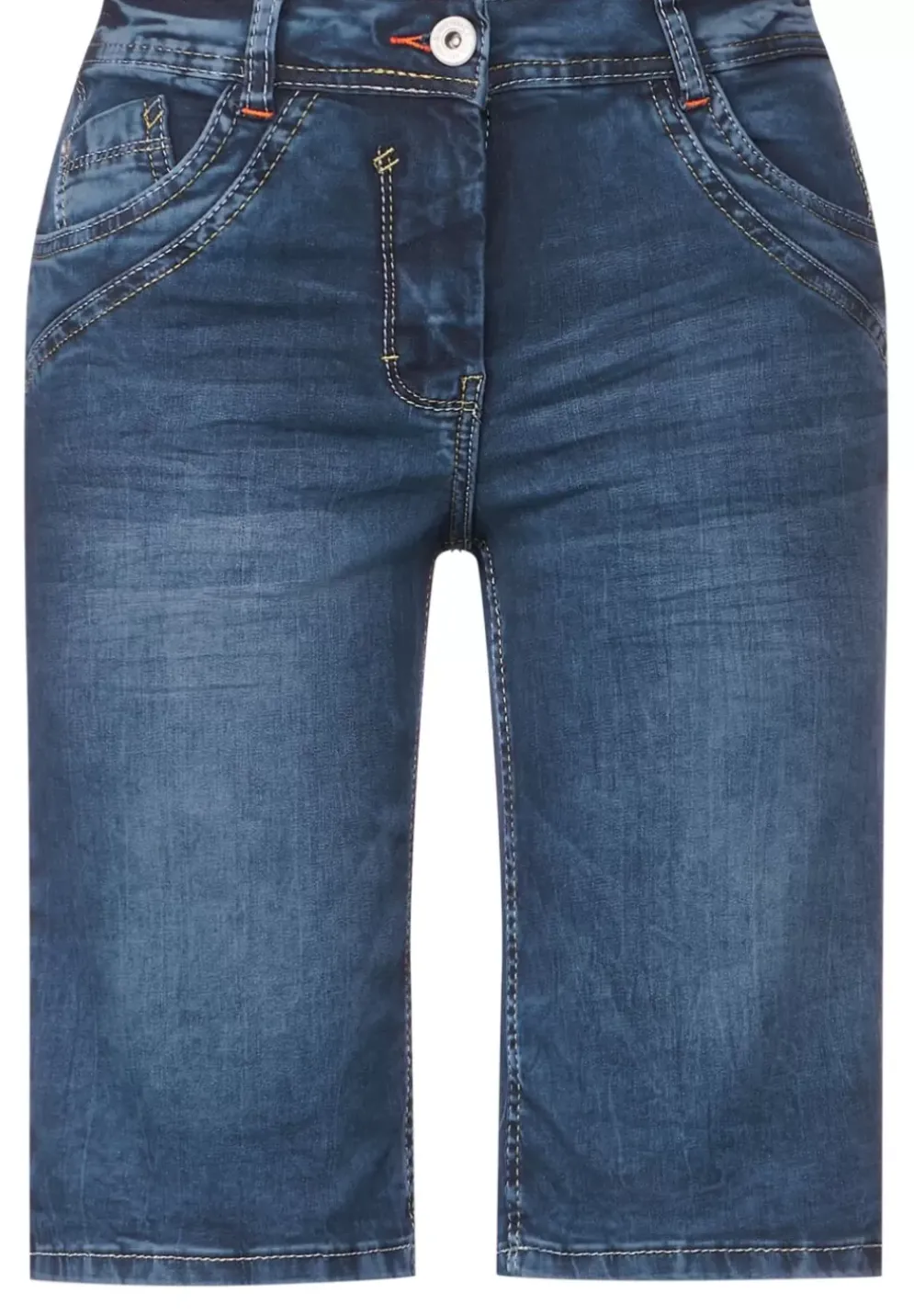 Loose Fit Jeansshorts