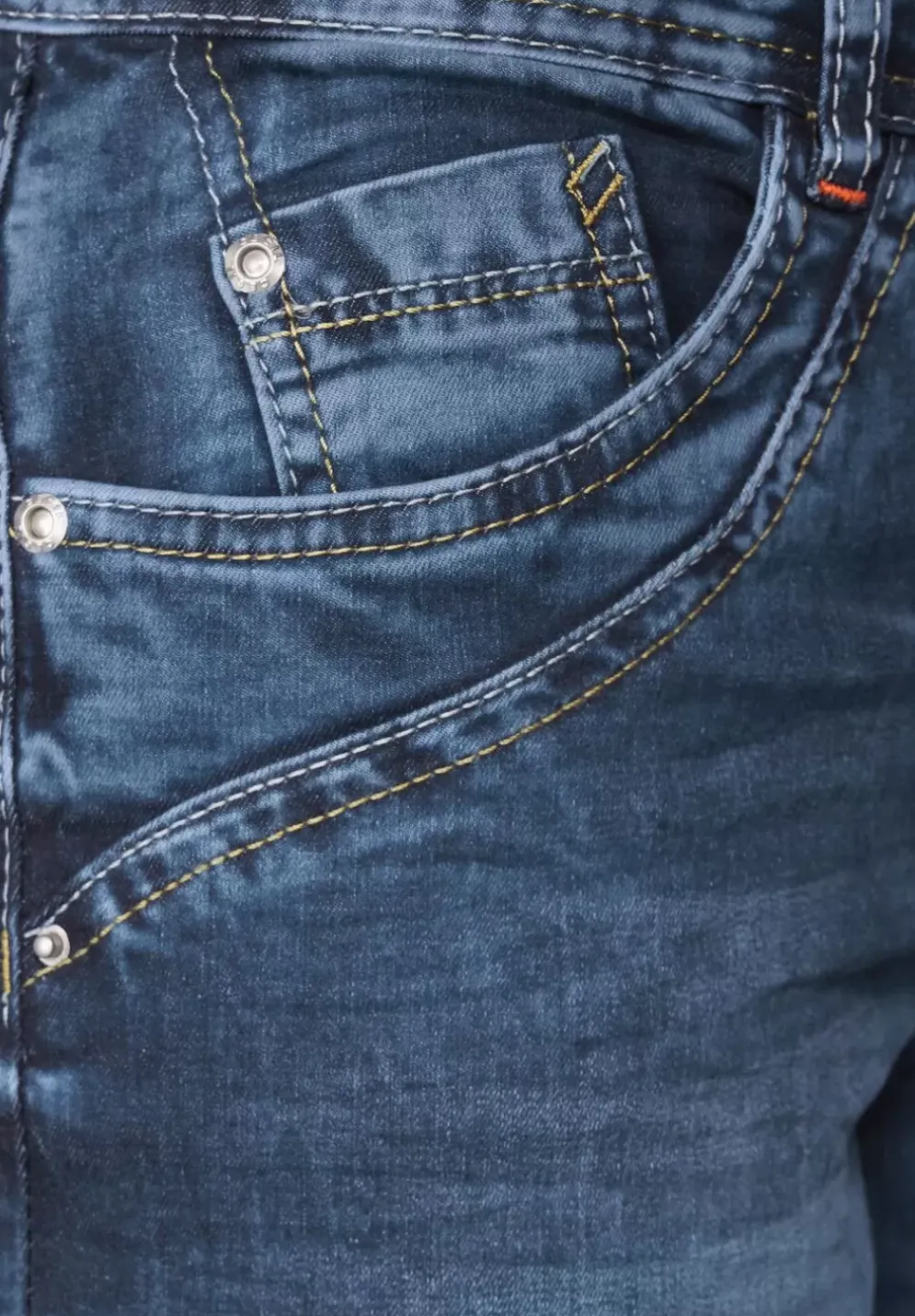 Loose Fit Jeansshorts