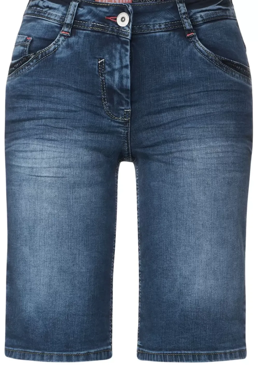 Loose Fit Jeansshorts