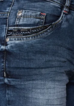 Loose Fit Jeansshorts