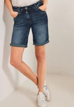 Loose Fit Jeansshorts