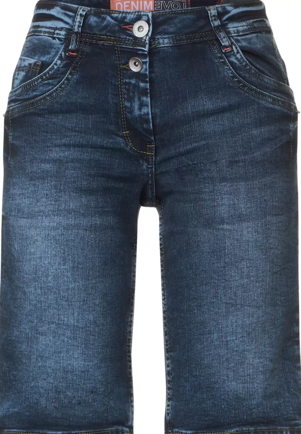 Loose Fit Jeansshorts