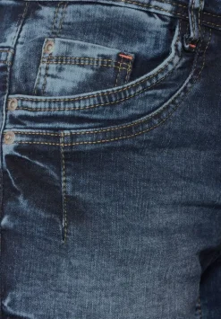 Loose Fit Jeansshorts