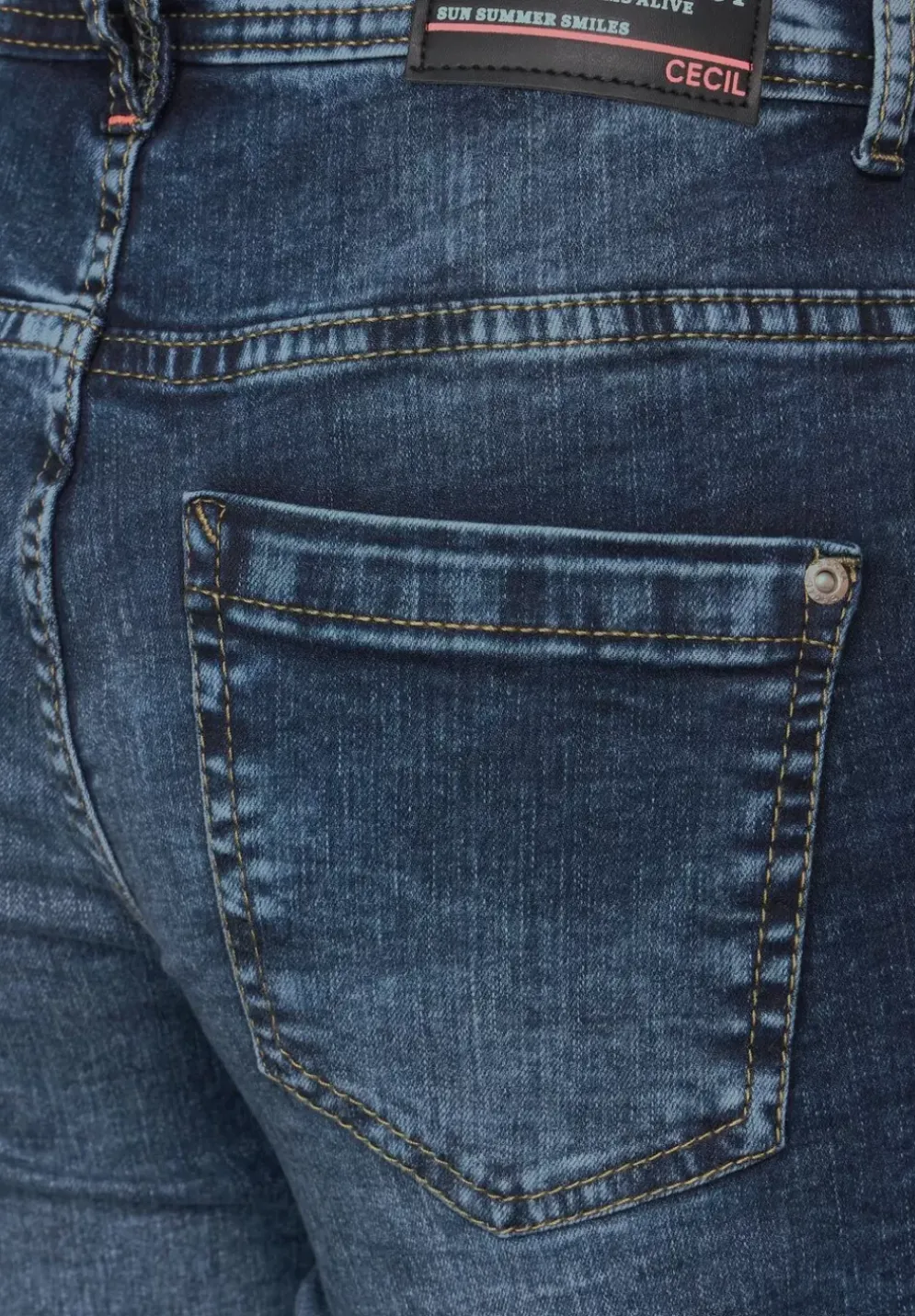 Loose Fit Jeansshorts