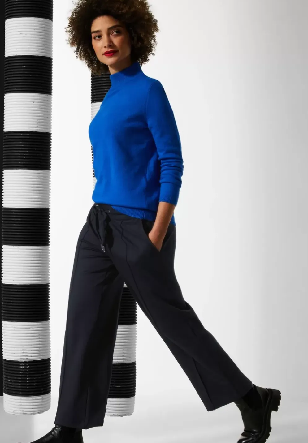 Loose Fit Jerseyhose