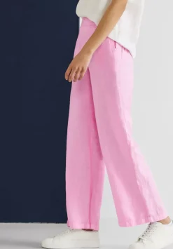 Loose Fit Leinenhose
