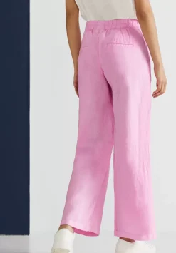 Loose Fit Leinenhose