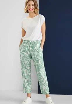 Loose Fit Leinenhose