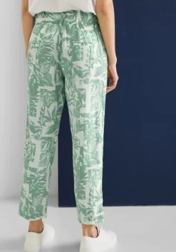 Loose Fit Leinenhose