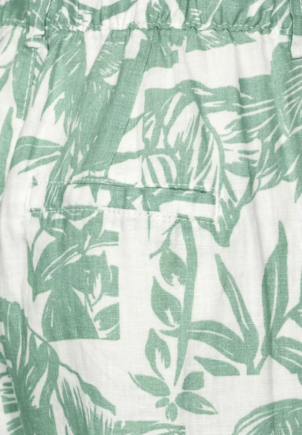 Loose Fit Leinenhose