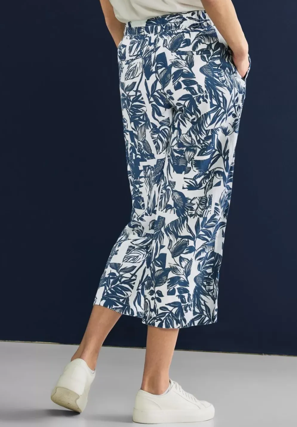 Loose Fit Leinenhose