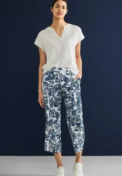 Loose Fit Leinenhose