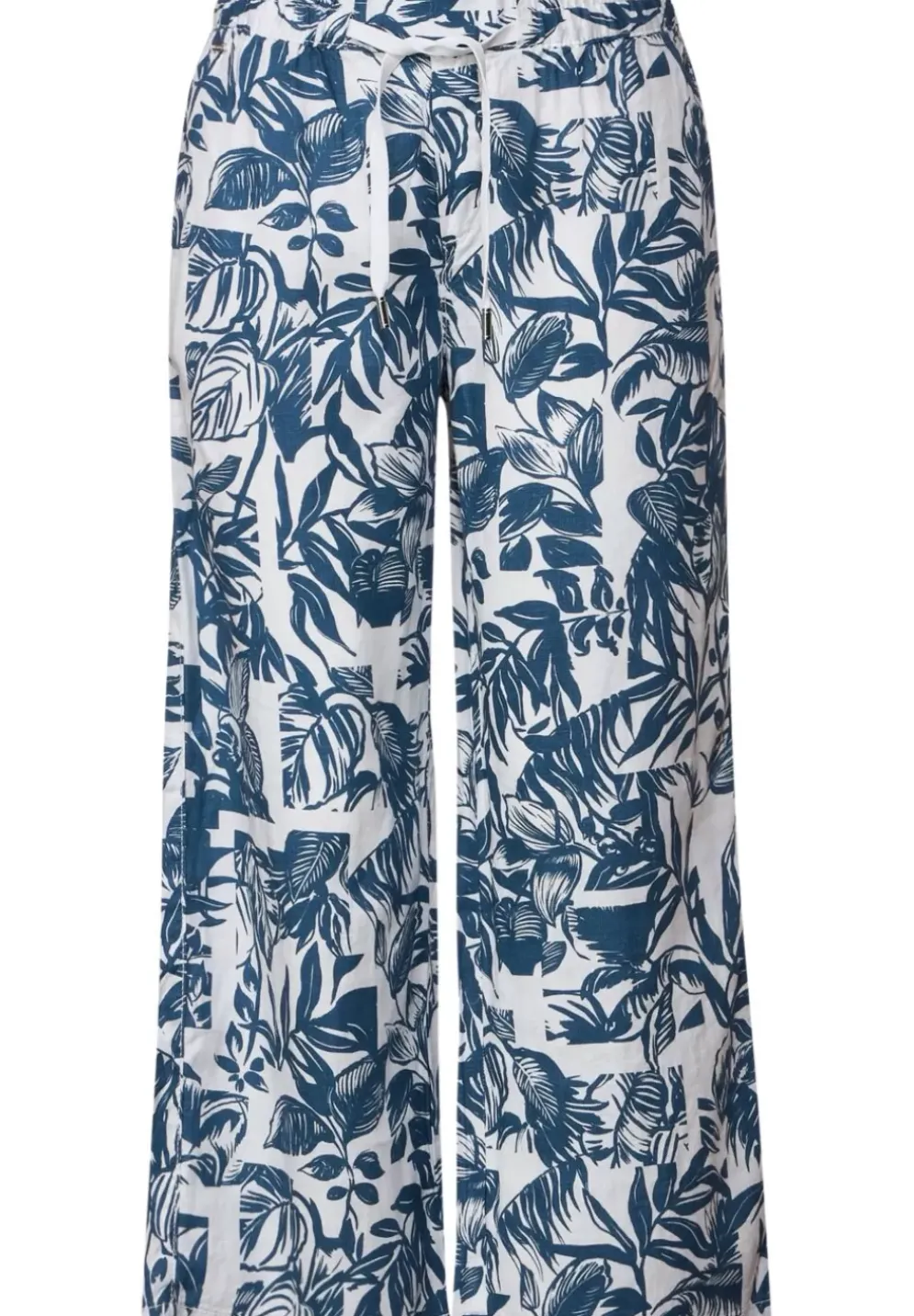 Loose Fit Leinenhose