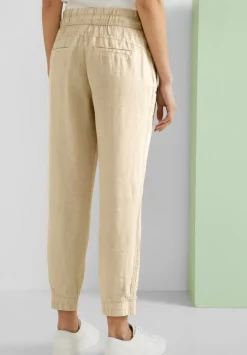 Loose Fit Leinenhose