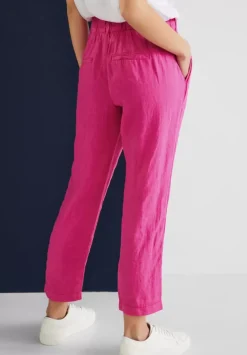 Loose Fit Leinenhose