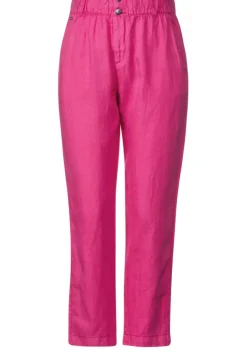 Loose Fit Leinenhose