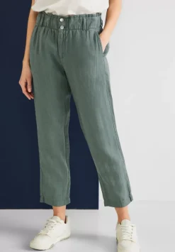 Loose Fit Leinenhose