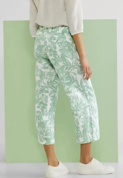 Loose Fit Leinenhose