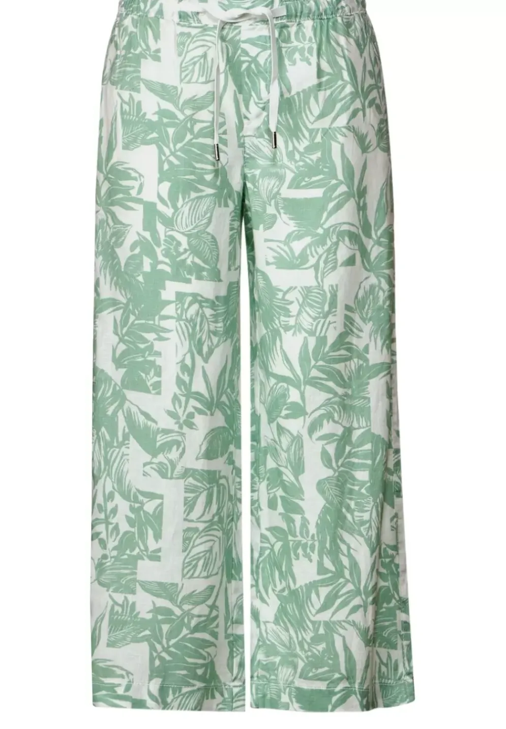 Loose Fit Leinenhose