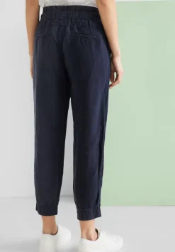 Loose Fit Leinenhose