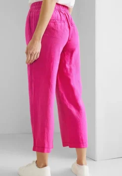 Loose Fit Leinenhose