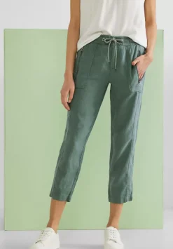 Loose Fit Leinenhose