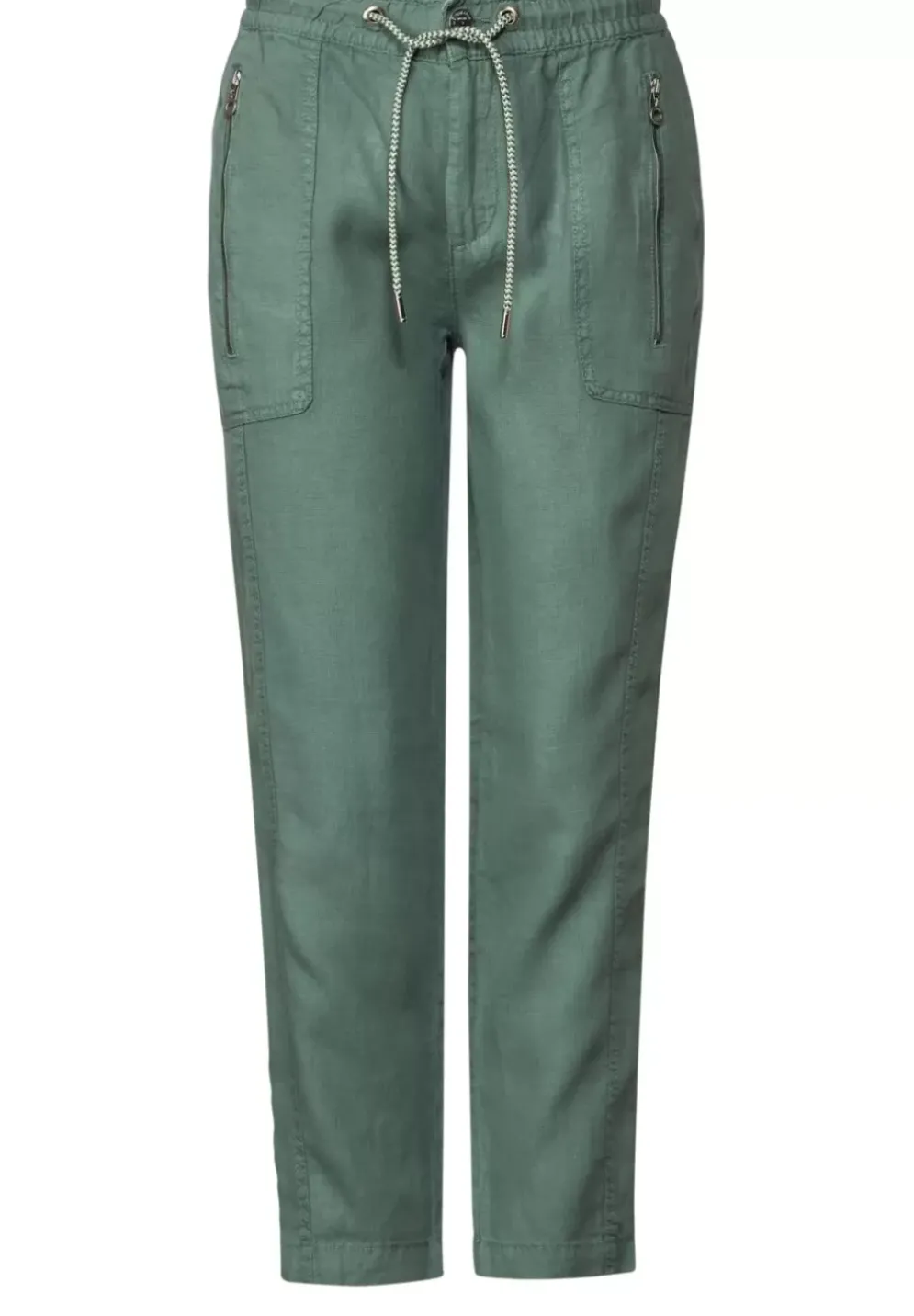 Loose Fit Leinenhose