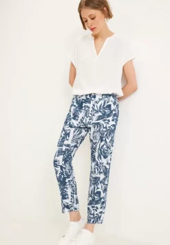Loose Fit Leinenhose