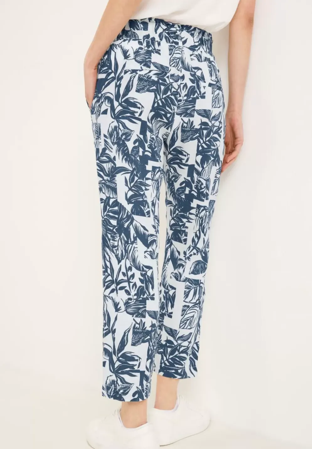 Loose Fit Leinenhose