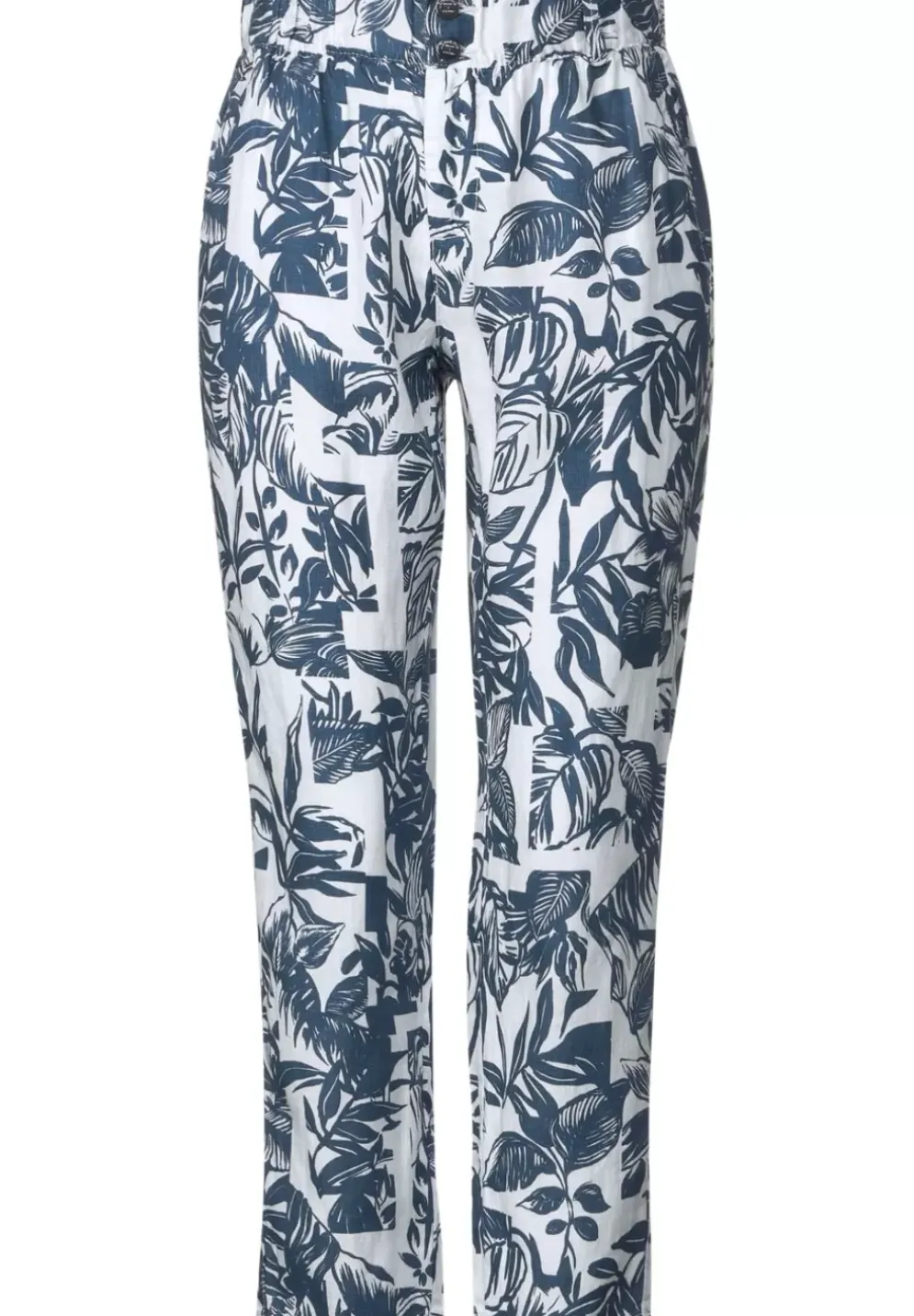 Loose Fit Leinenhose