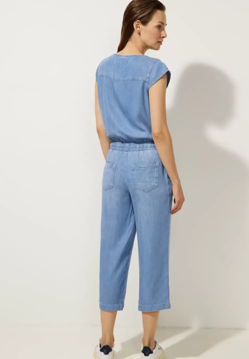 Loose Fit Lyocell Jumpsuit