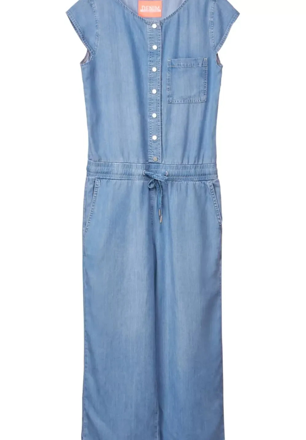 Loose Fit Lyocell Jumpsuit