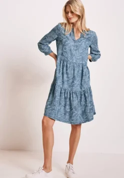 Lyocell Kleid Mit Print