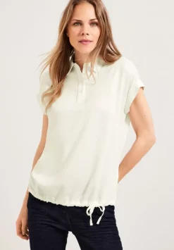 Materialmix Bluse
