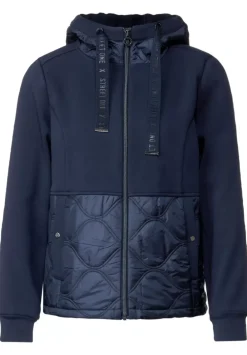 Materialmix Jacke